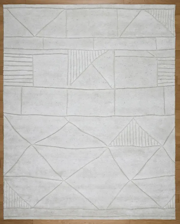 Casablanca 5' x 8' Area Rug - Ivory