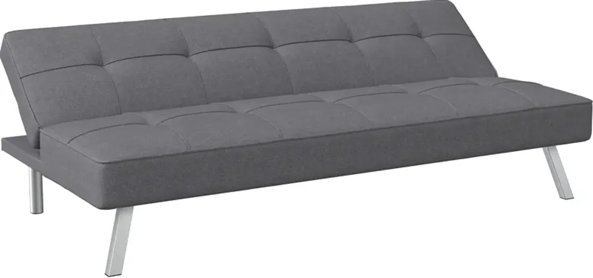 Serta Tiegan Futon - Charcoal