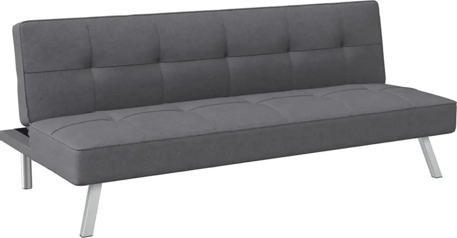 Serta Tiegan Futon - Charcoal