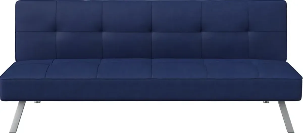 Serta Tiegan Futon - Blue