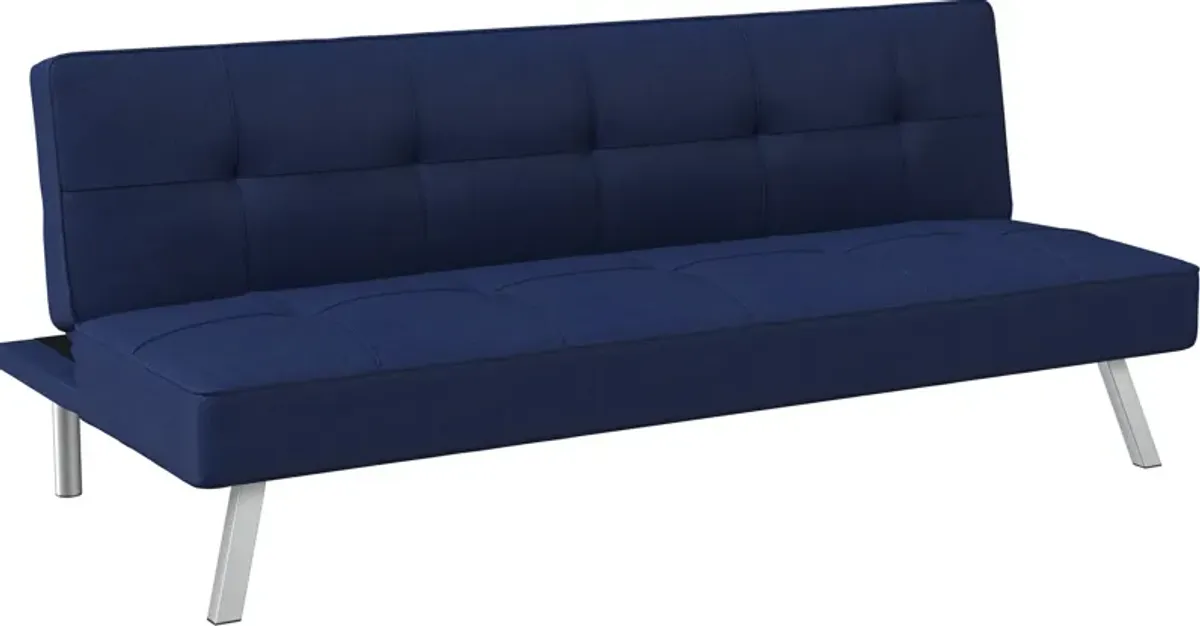 Serta Tiegan Futon - Blue