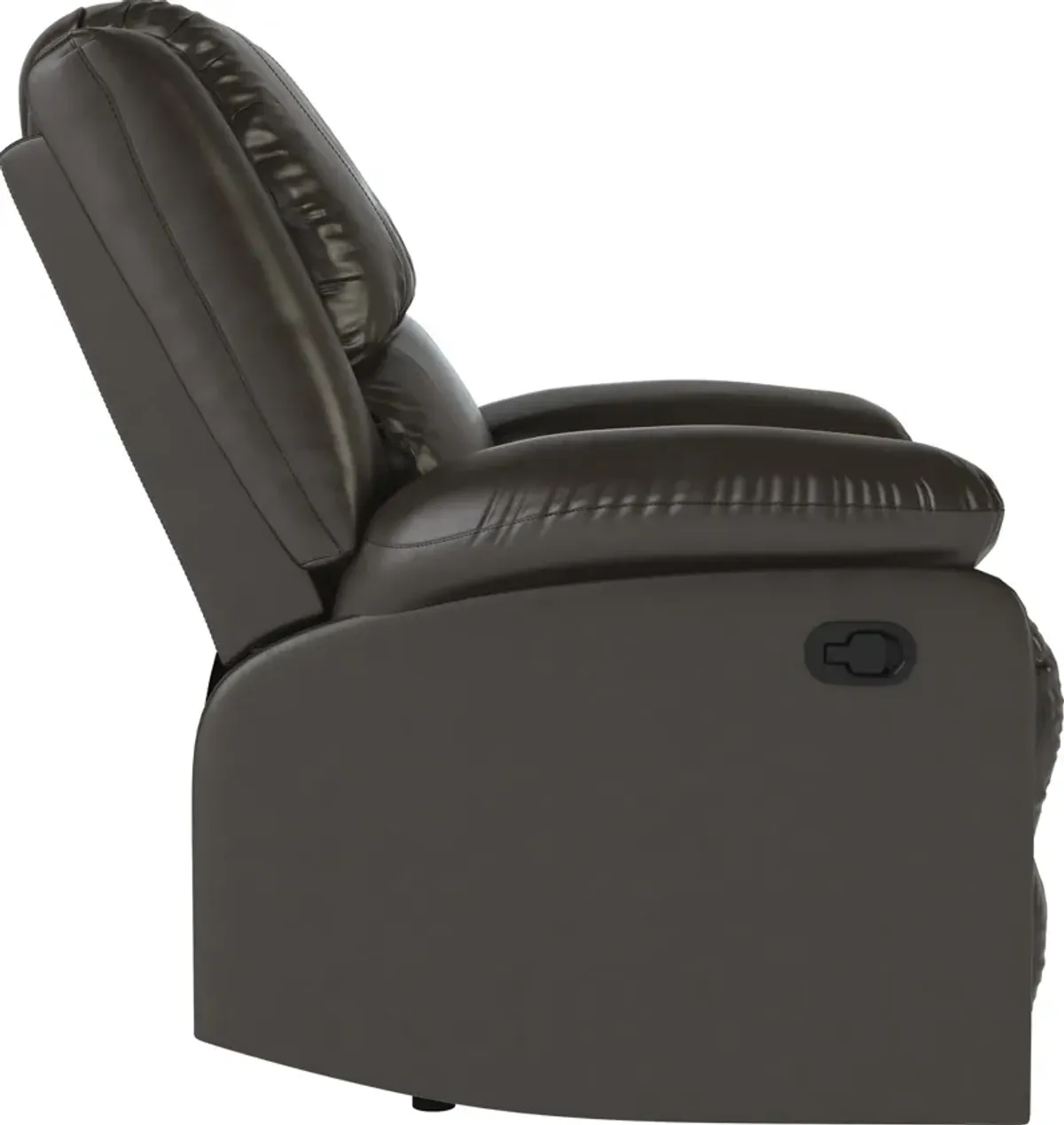 Brandon Manual Recliner - Dark Brown