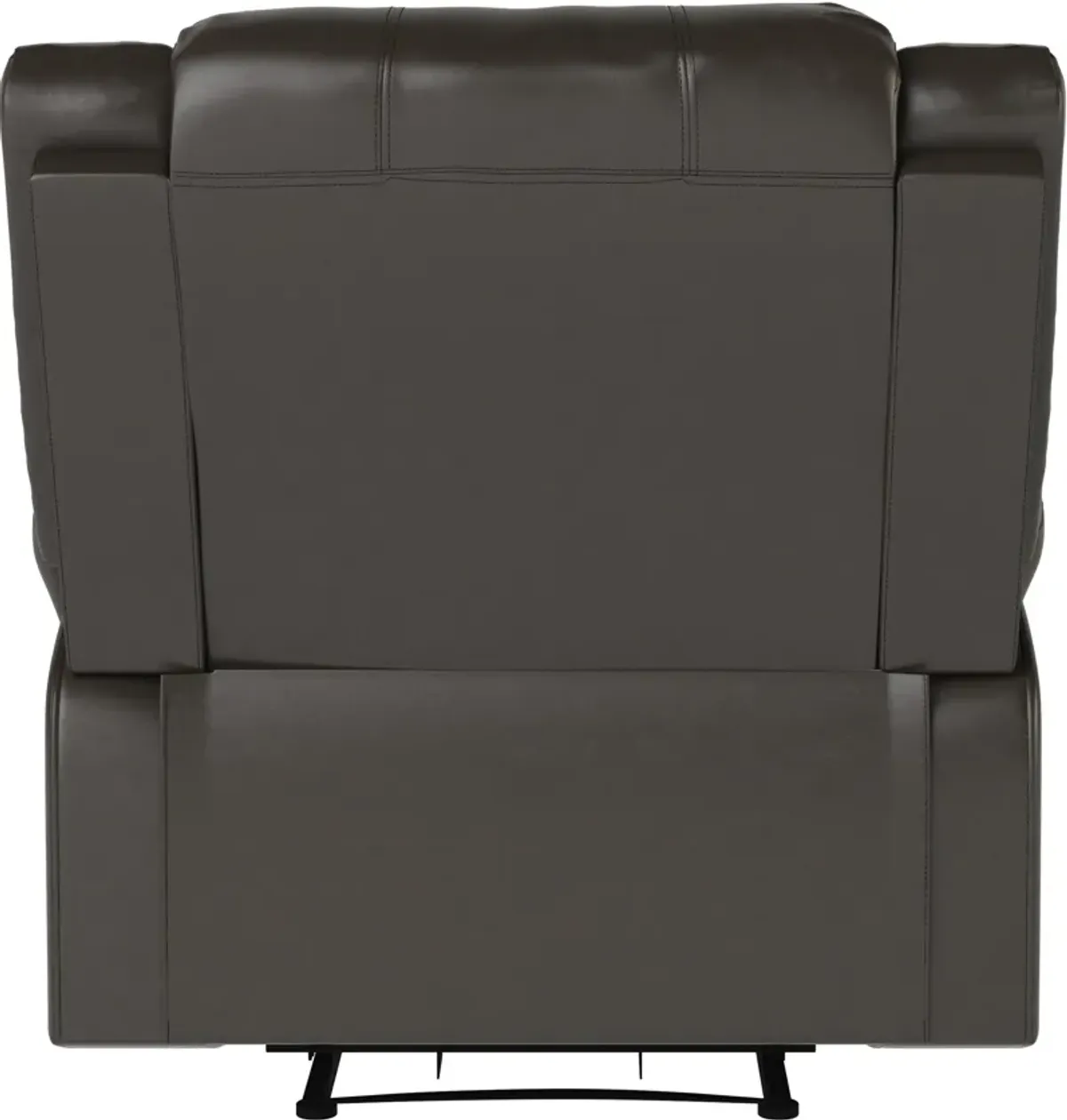 Brandon Manual Recliner - Dark Brown