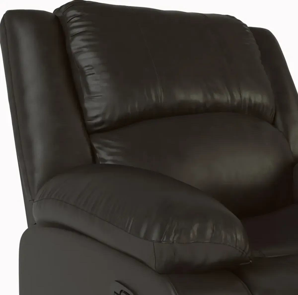 Brandon Manual Recliner - Dark Brown