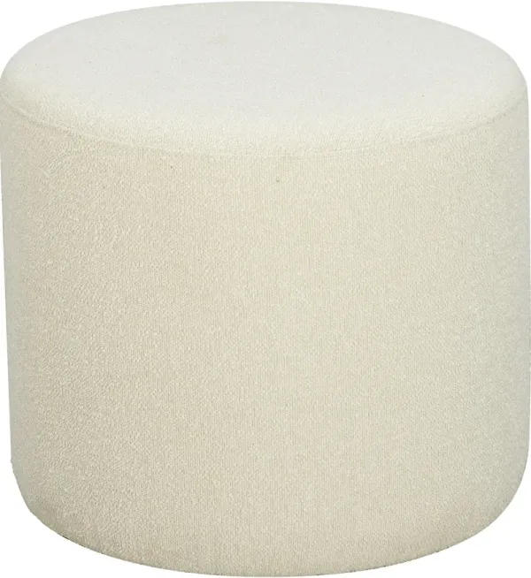Shamea Ottoman - Ivory