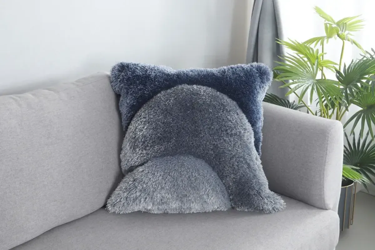 Bayou 2-Pack 20" x 20" Accent Pillows - Blue/Gray/Light Gray