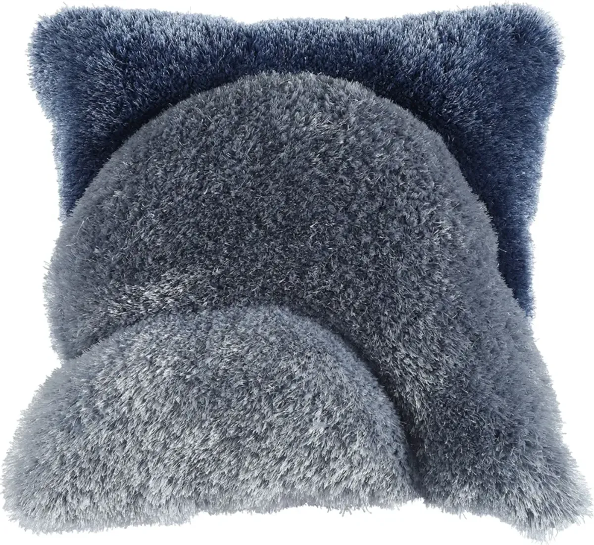 Bayou 2-Pack 20" x 20" Accent Pillows - Blue/Gray/Light Gray