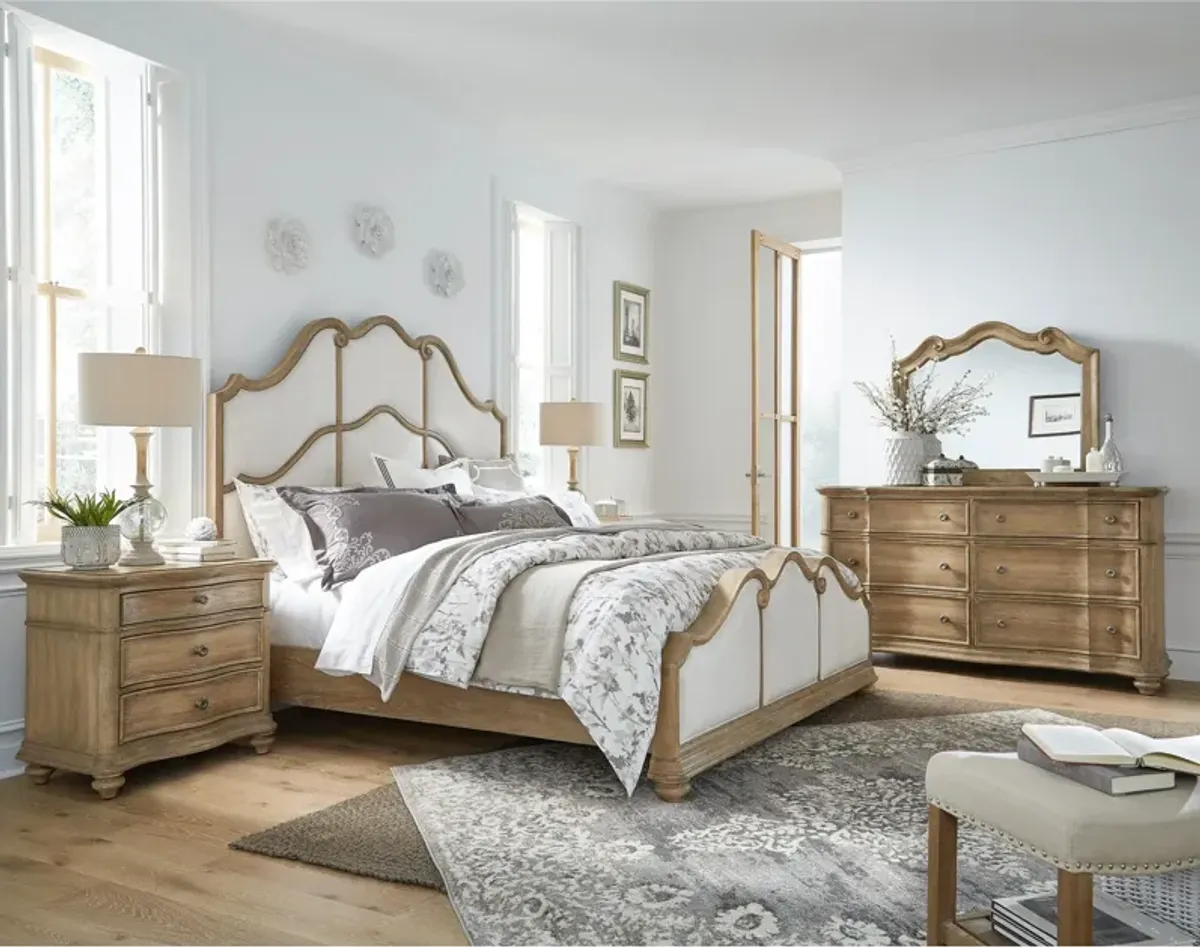 Adalee King Upholstered Bed