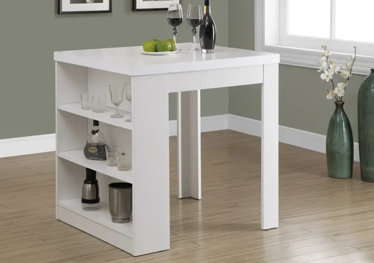 Birdie Counter-Height Dining Table with Storage