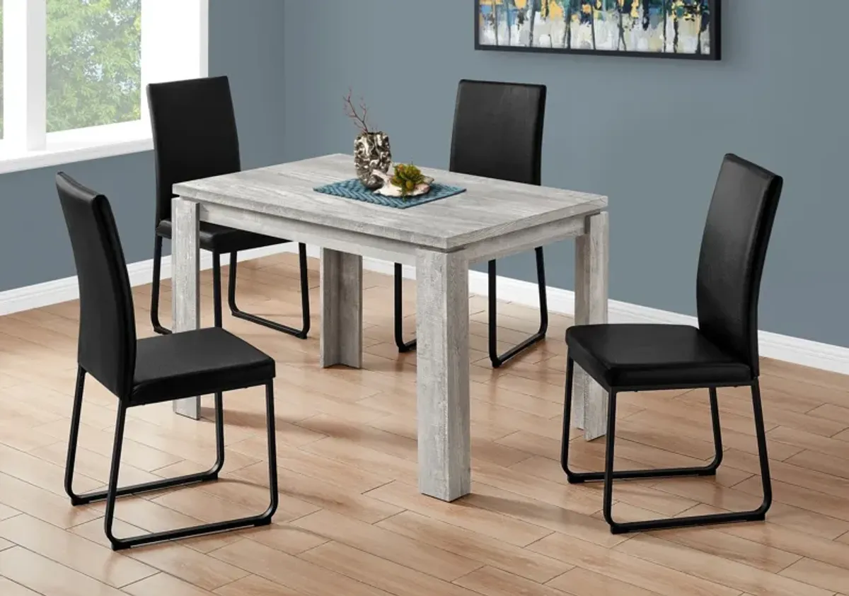 Xander 48" Dining Table - Gray