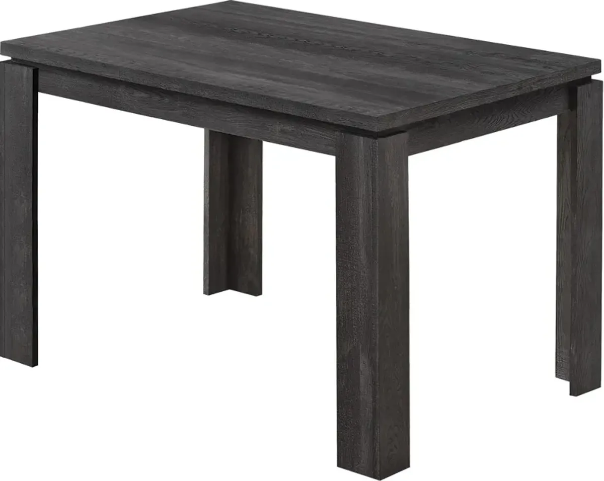 Xander 48" Dining Table - Black