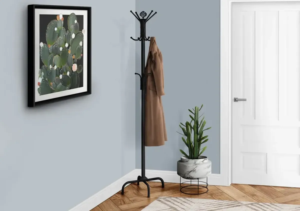 Corsica Coat Rack - Black