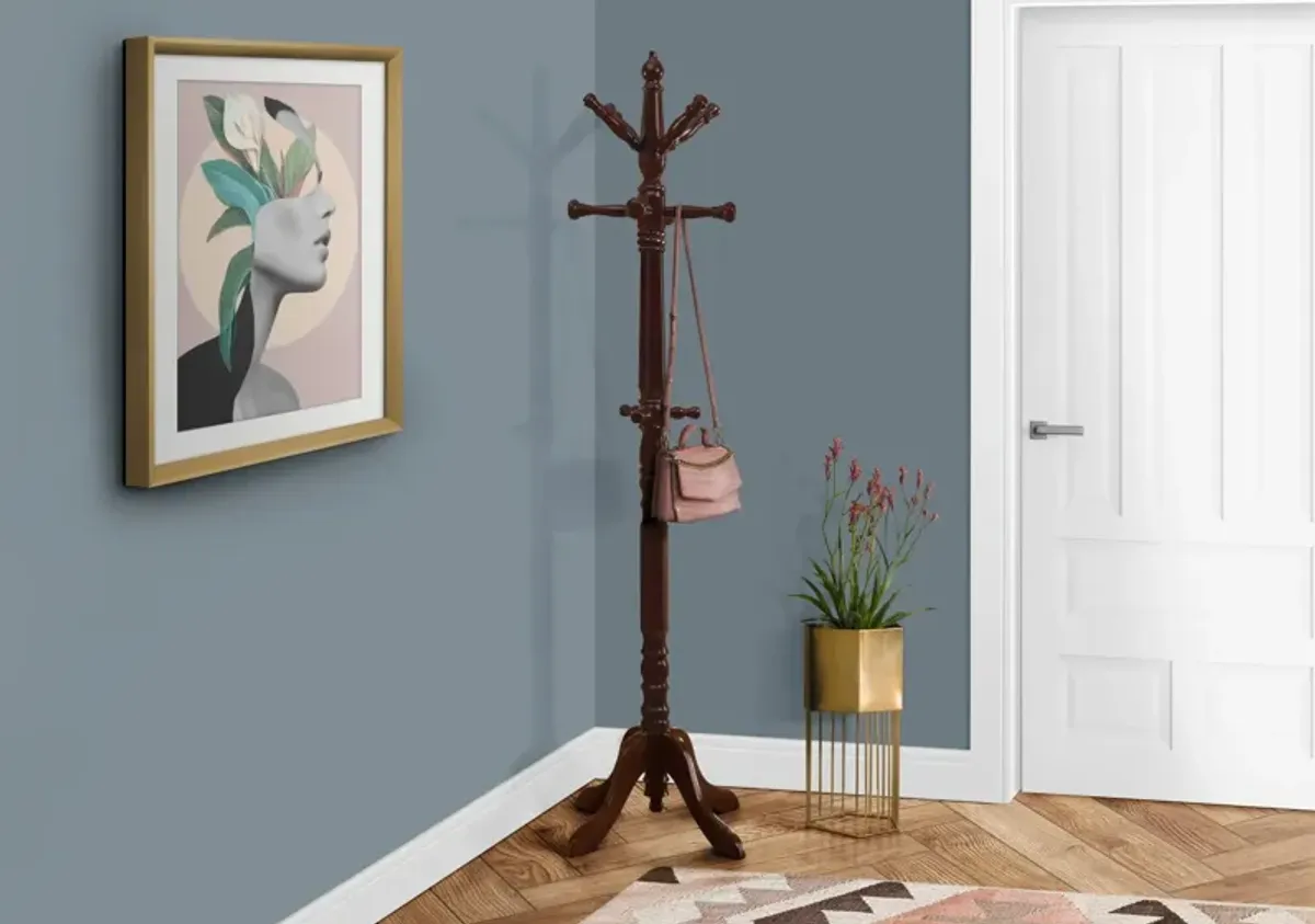 Cornelius Coat Rack - Dark Brown