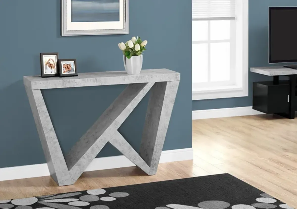 Alton Console Table - Gray