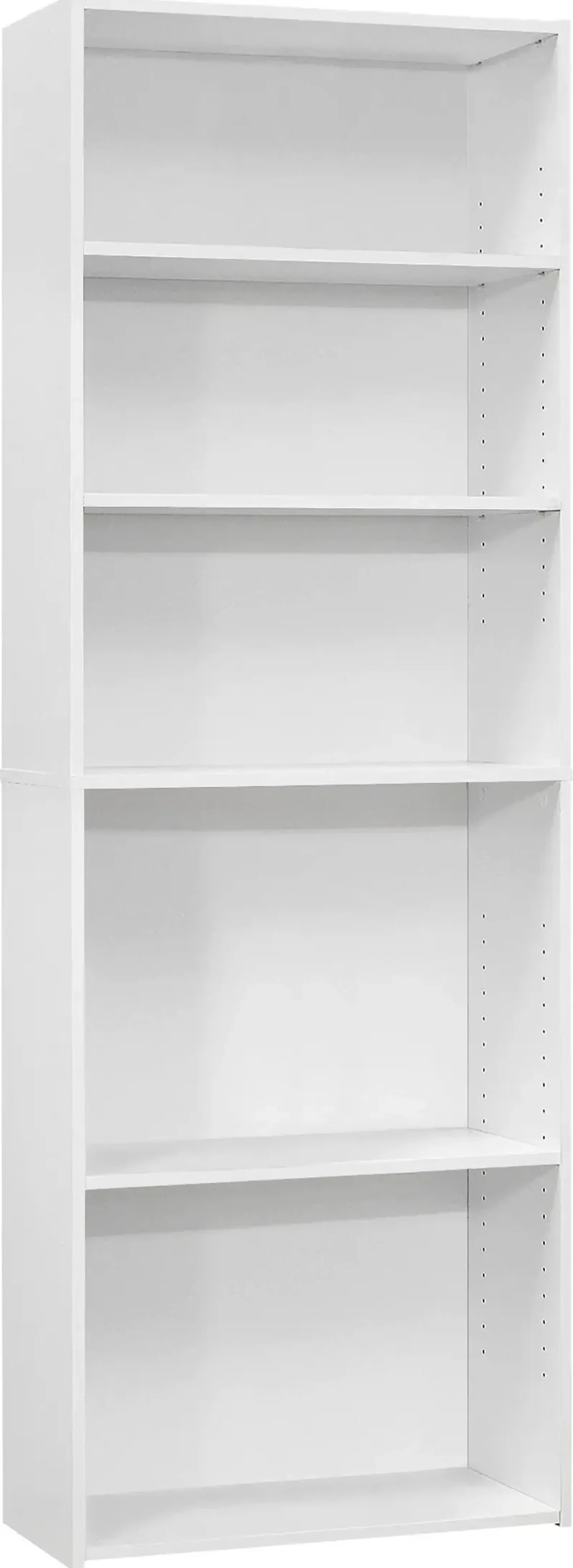 Eula 72" Bookcase - White