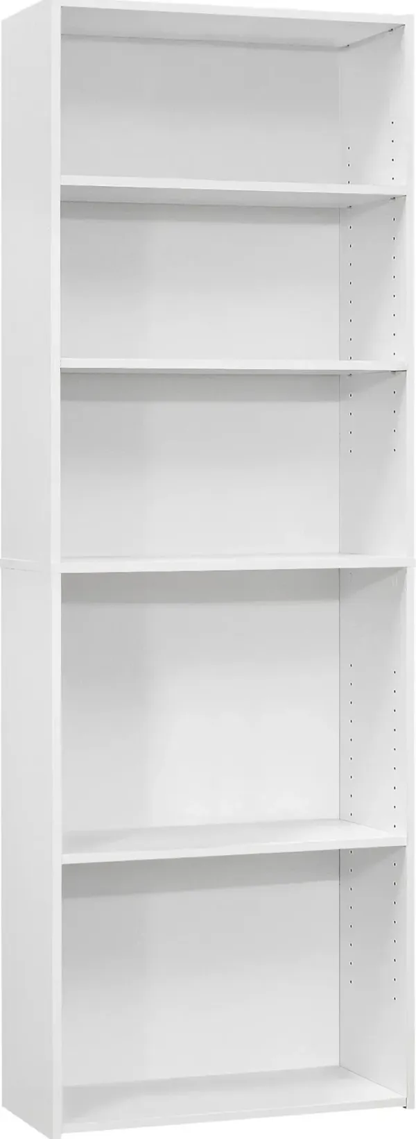 Eula 72" Bookcase - White