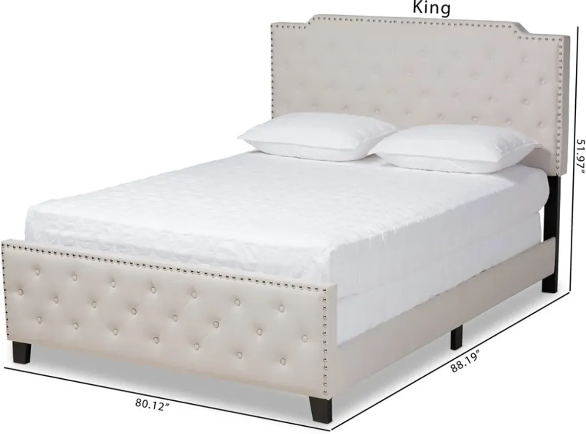 Florianne King Upholstered Bed