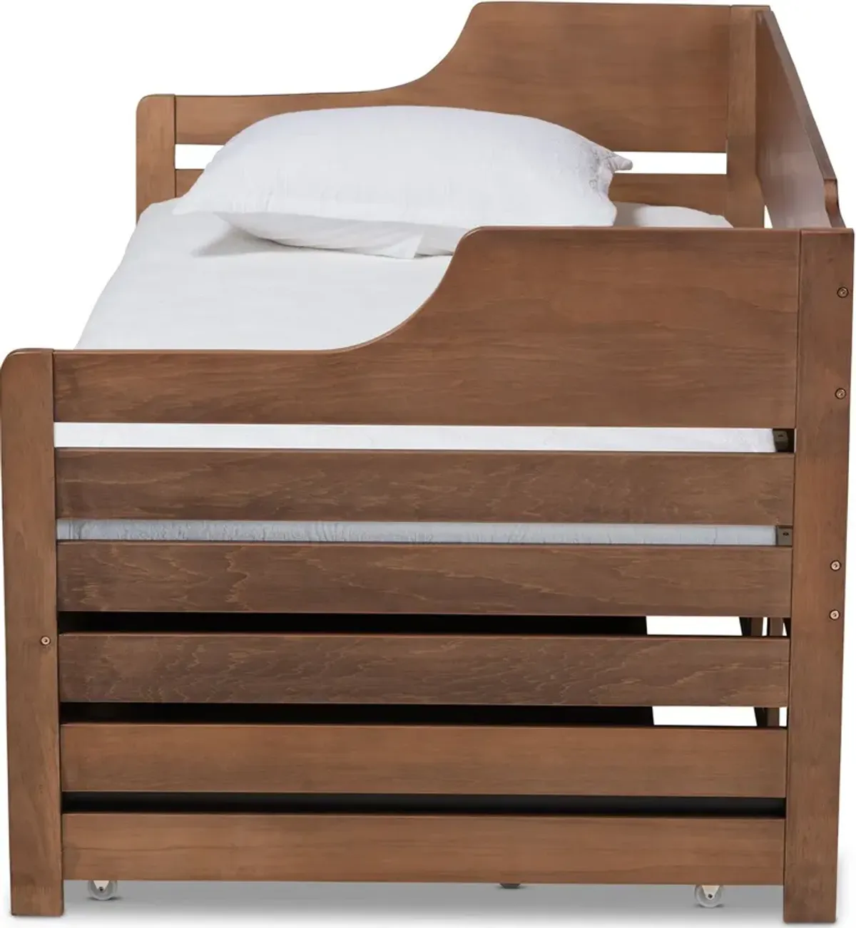 Saskia Expandable Twin Storage Daybed - Walnut