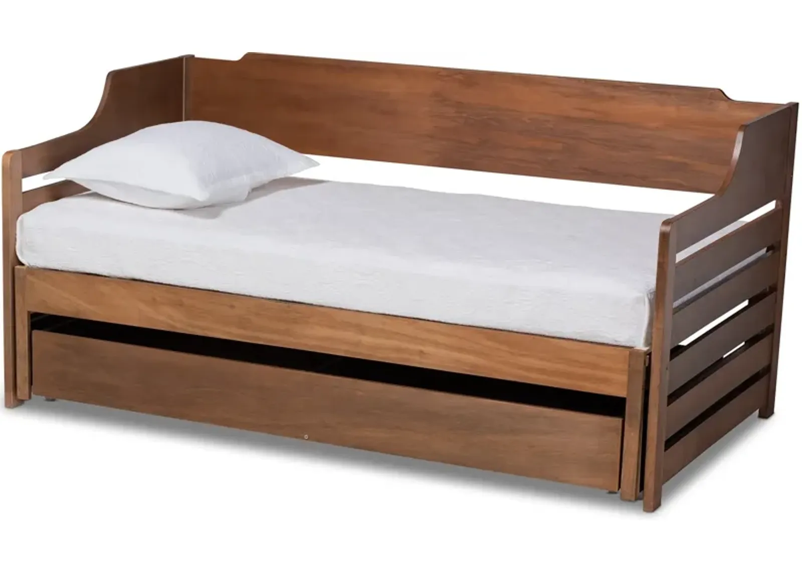 Saskia Expandable Twin Storage Daybed - Walnut