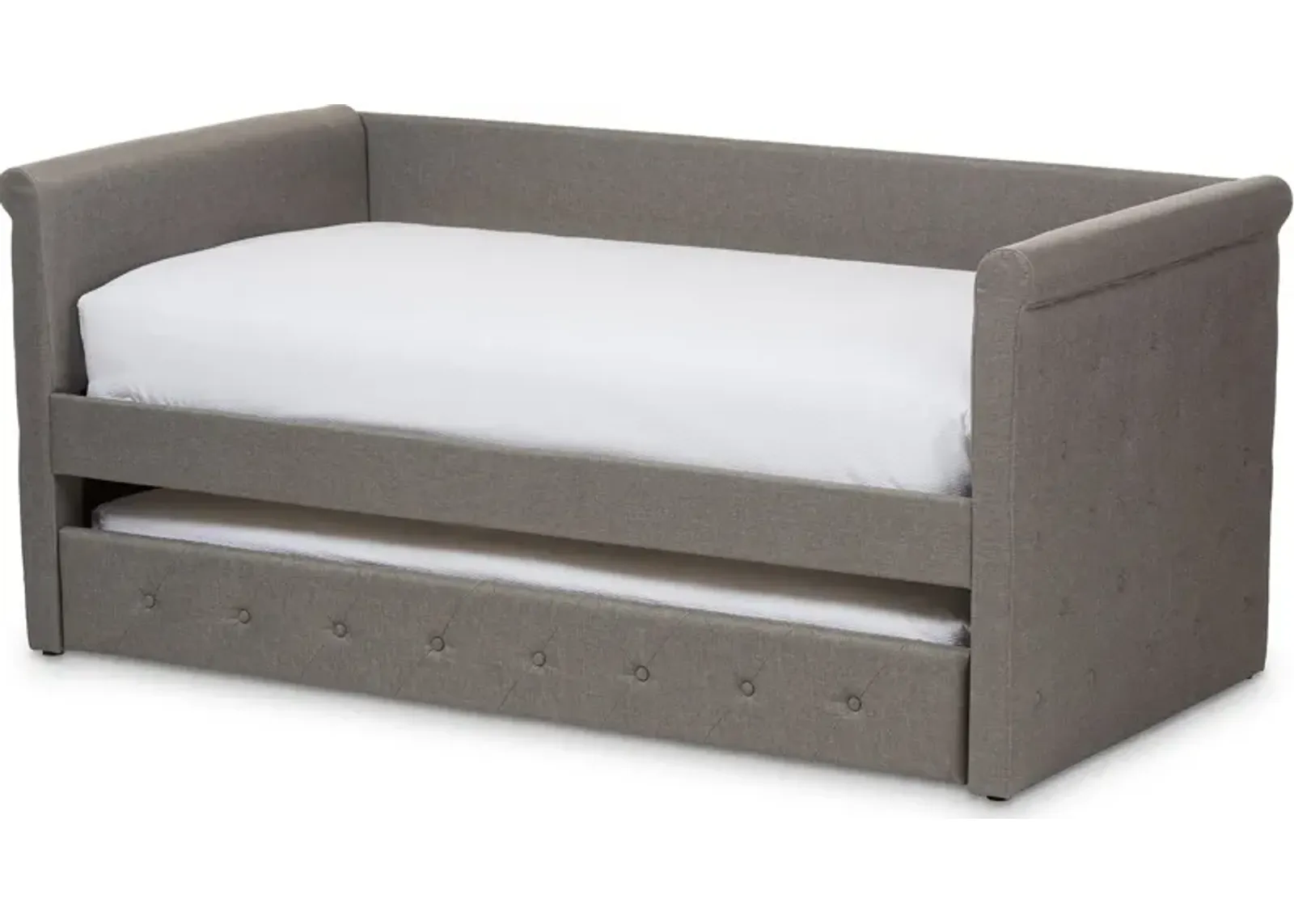 Azora Twin Upholstered Daybed with Trundle