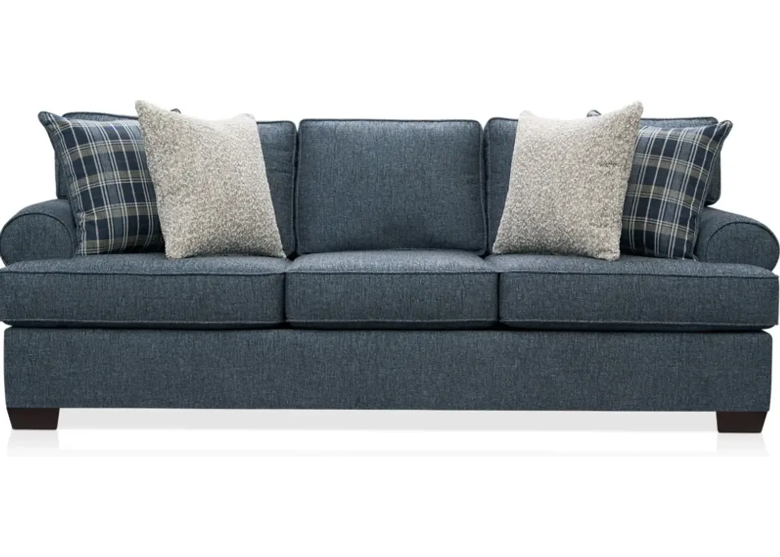 Emory Sofa and Loveseat - Navy