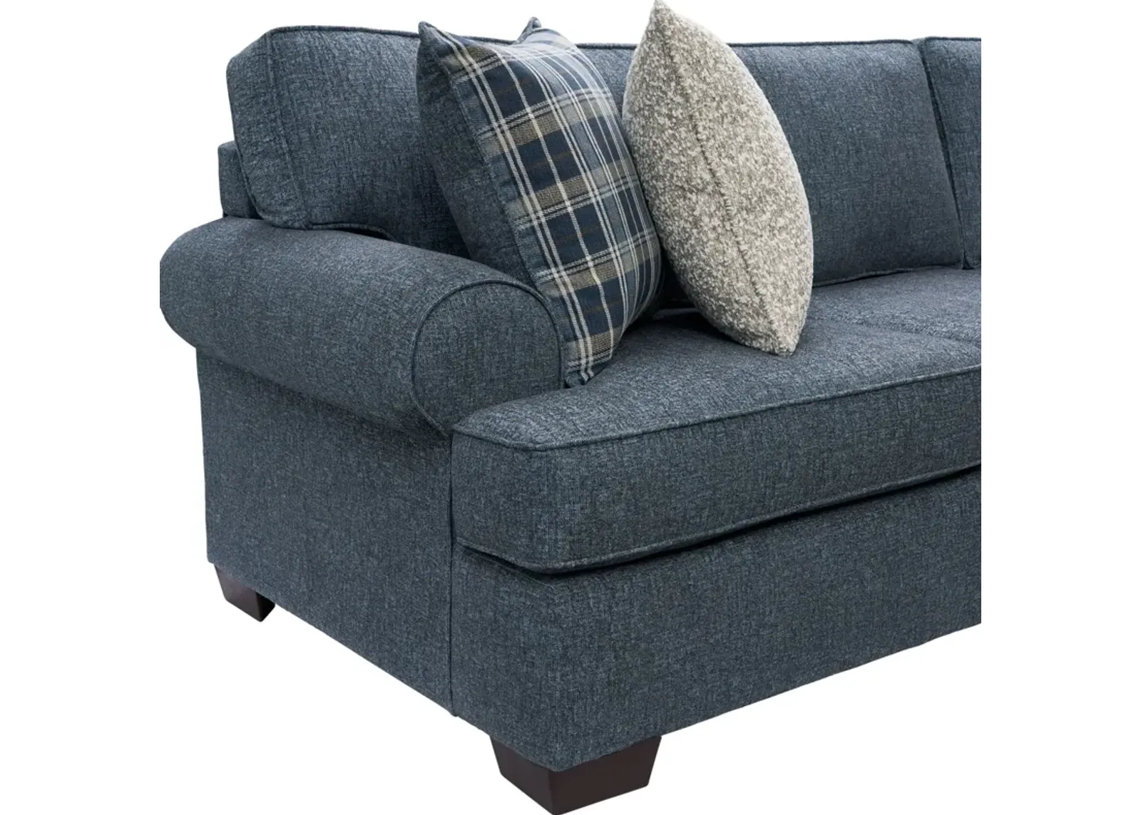 Emory Sofa, Loveseat and Chair - Navy