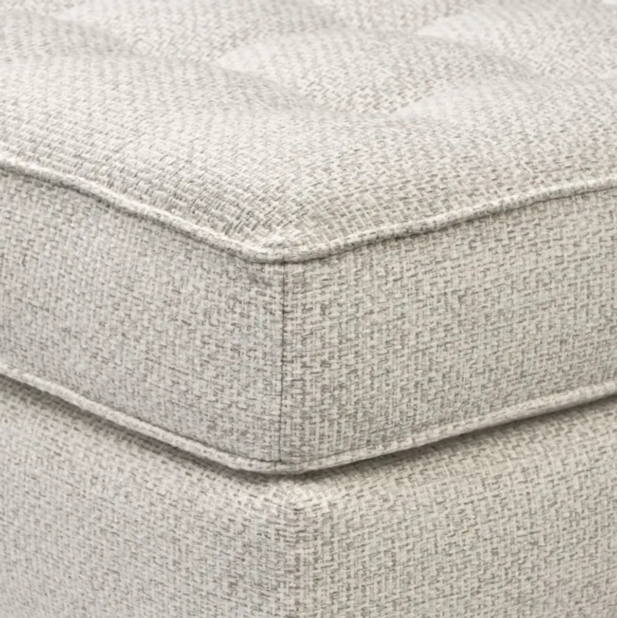 Brie Ottoman - Beige