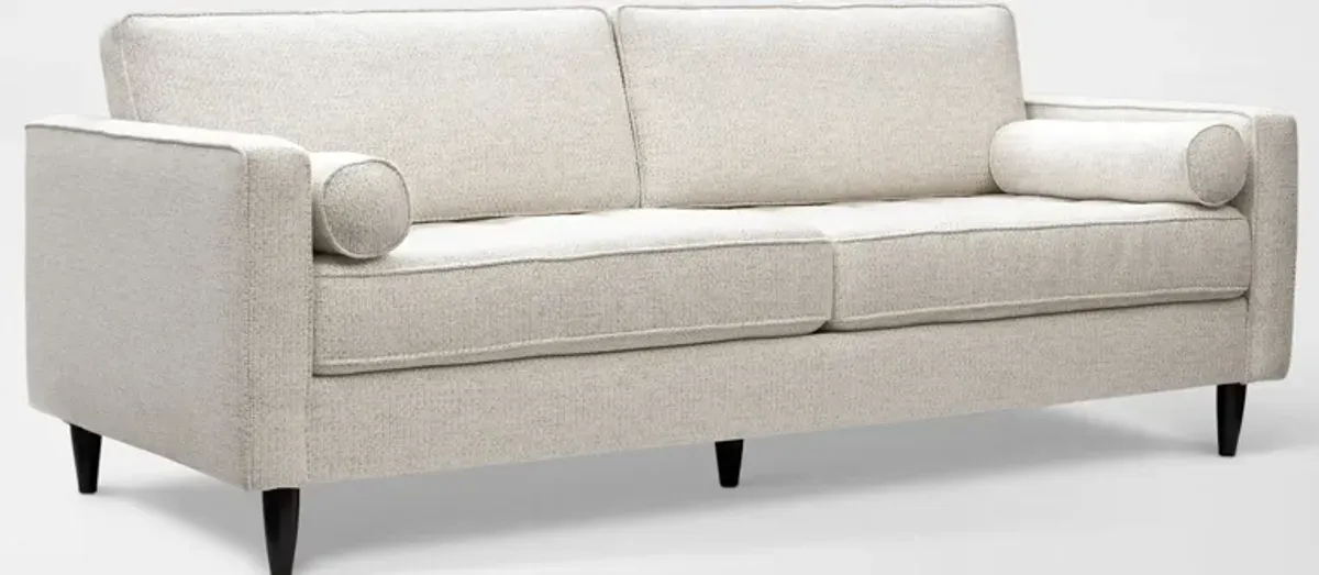 Brie Sofa, Loveseat and Chair and a Half Set - Beige