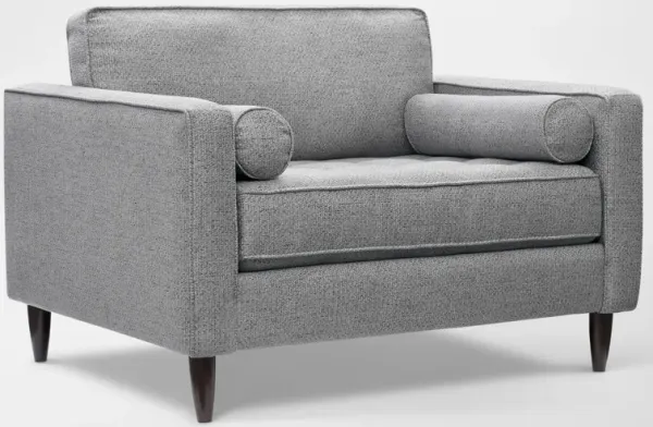 Brie Chair and a Half - Gray