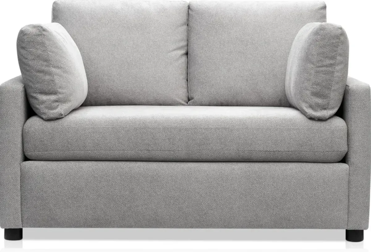 Lena Loveseat - Light Gray