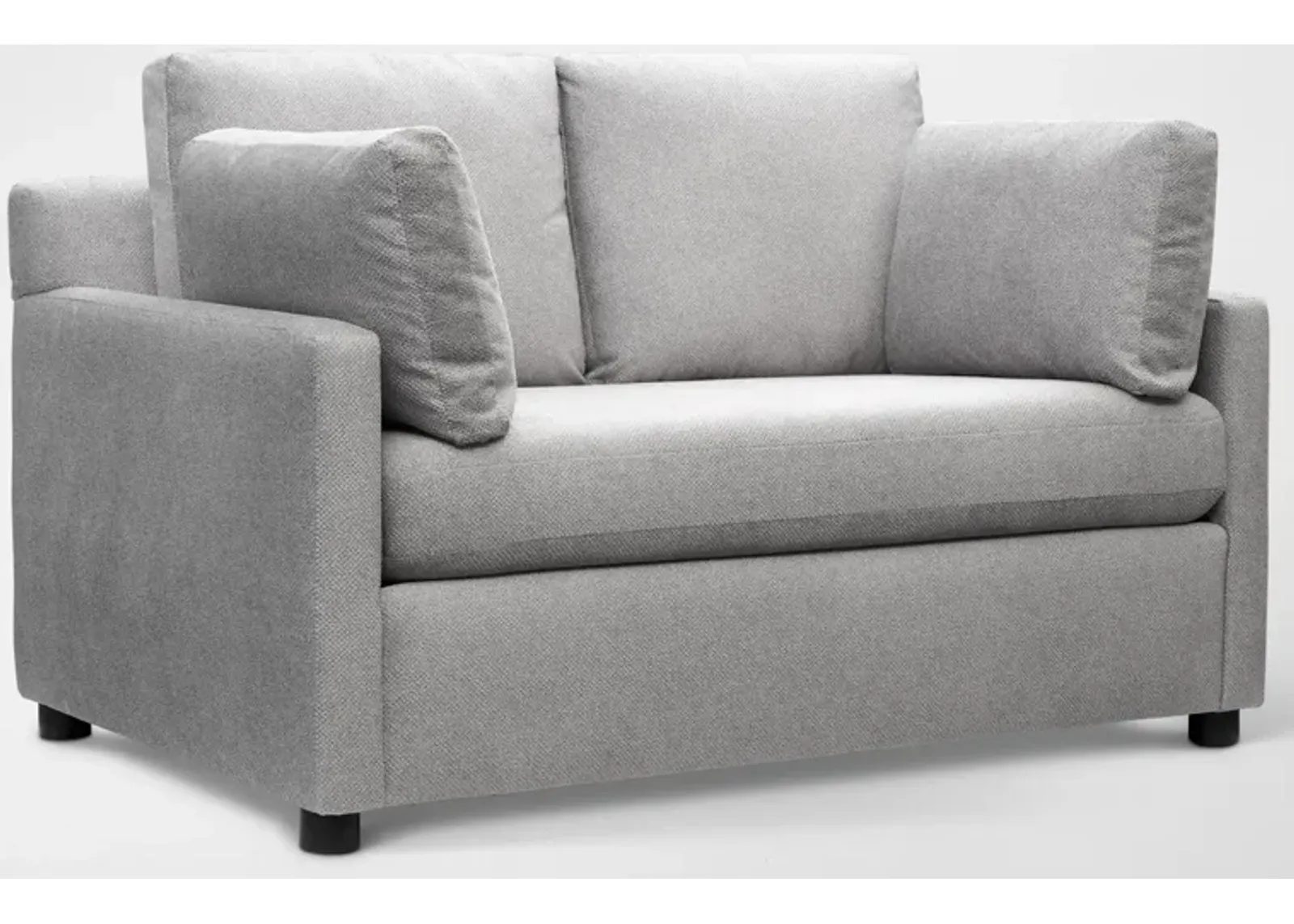 Lena Loveseat - Light Gray