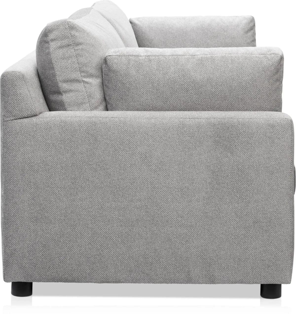 Lena Sofa and Loveseat Set - Light Gray