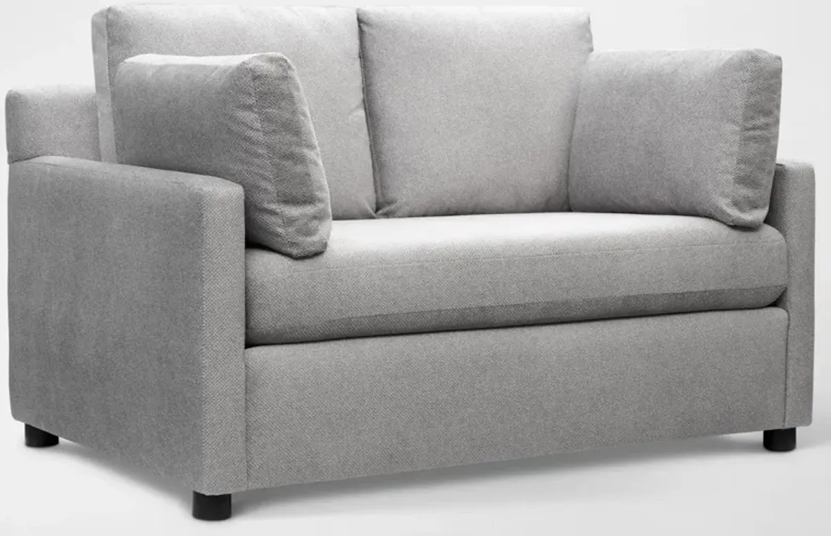 Lena Sofa, Loveseat and Chair Set - Light Gray