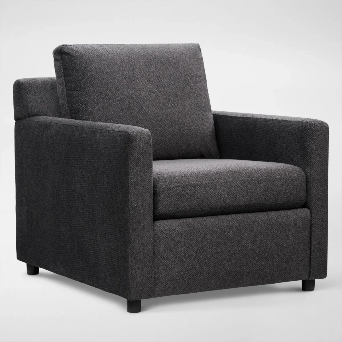 Lena Sofa and Chair Set - Charcoal