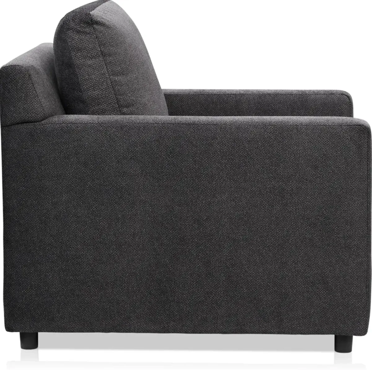 Lena Sofa and Chair Set - Charcoal