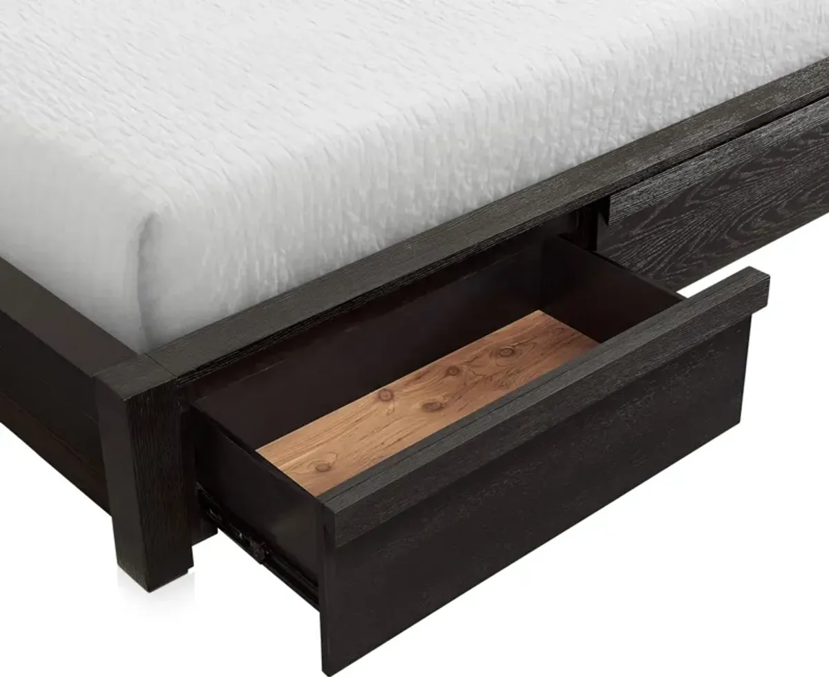 Decker King Storage Bed