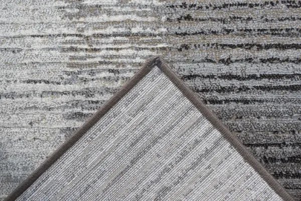 Essentials 8' x 10' Area Rug - Gray/Ivory/Charcoal