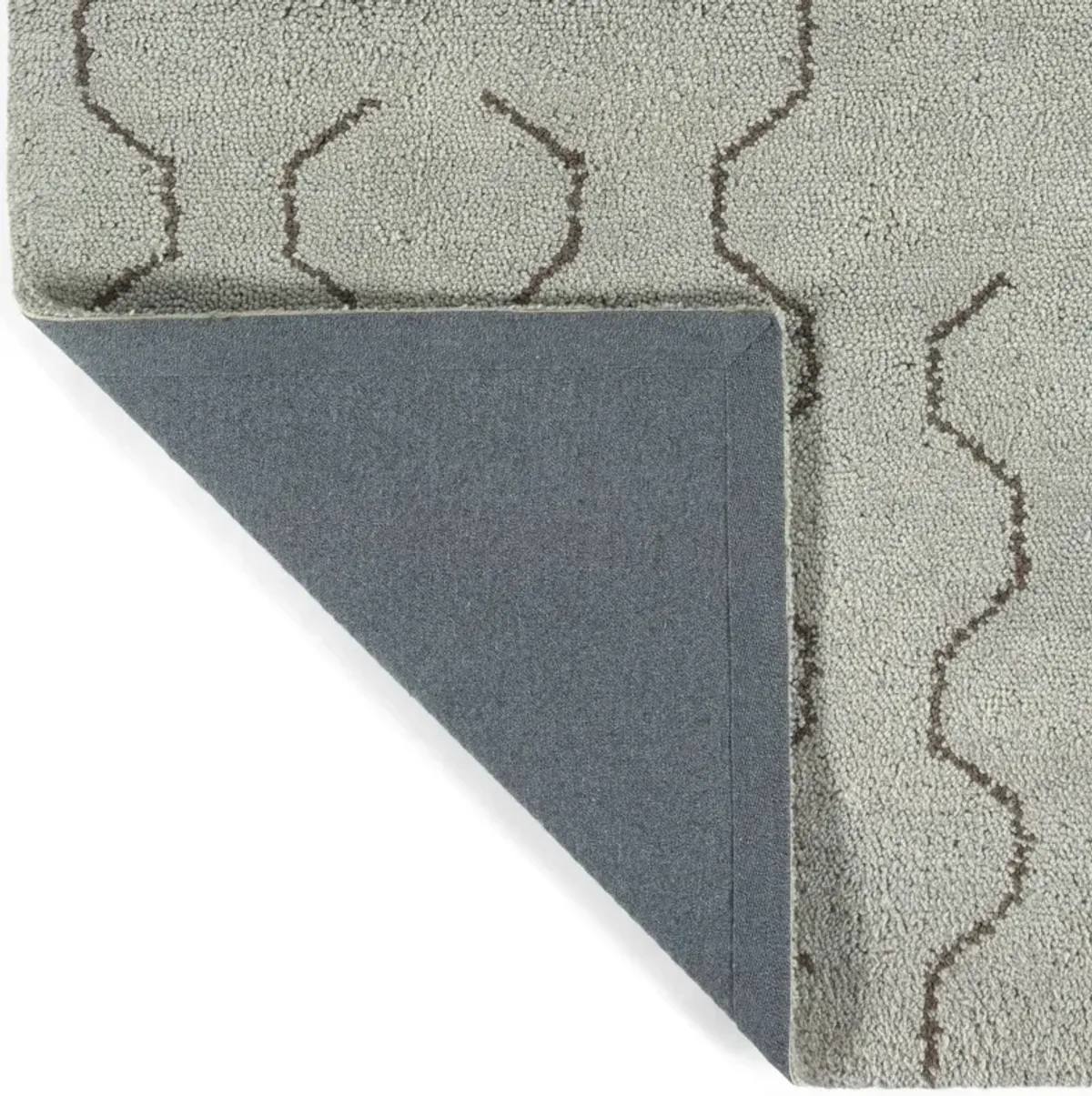 Ardor 8'x 10' Area Rug - Silver Waves