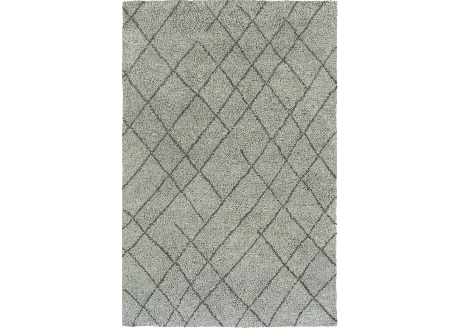 Brioche 4'x 6' Area Rug - Silver