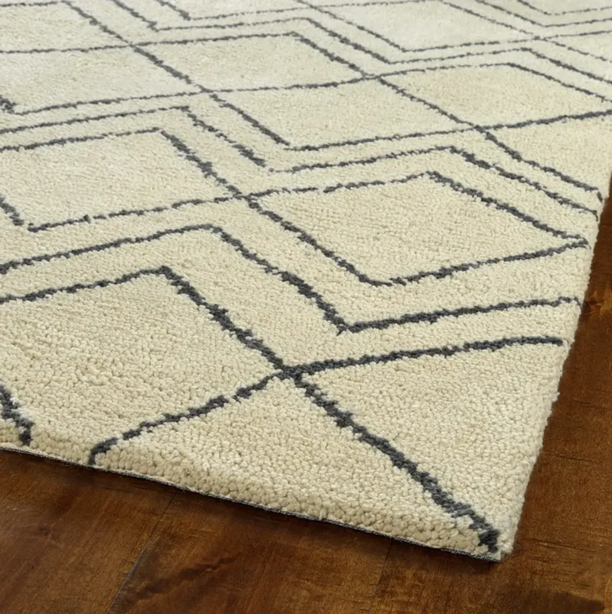 Brio 2'x 8' Runner Rug - Ivory/Blue