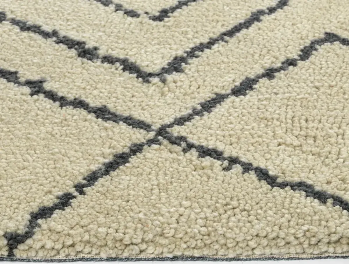 Brio 4'x 6' Area Rug - Ivory/Blue