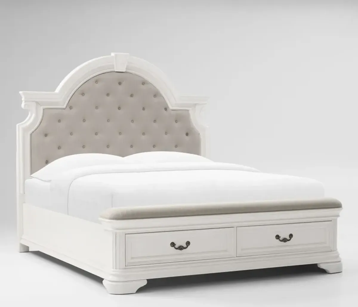 Mayfair Queen Upholstered Storage Bed