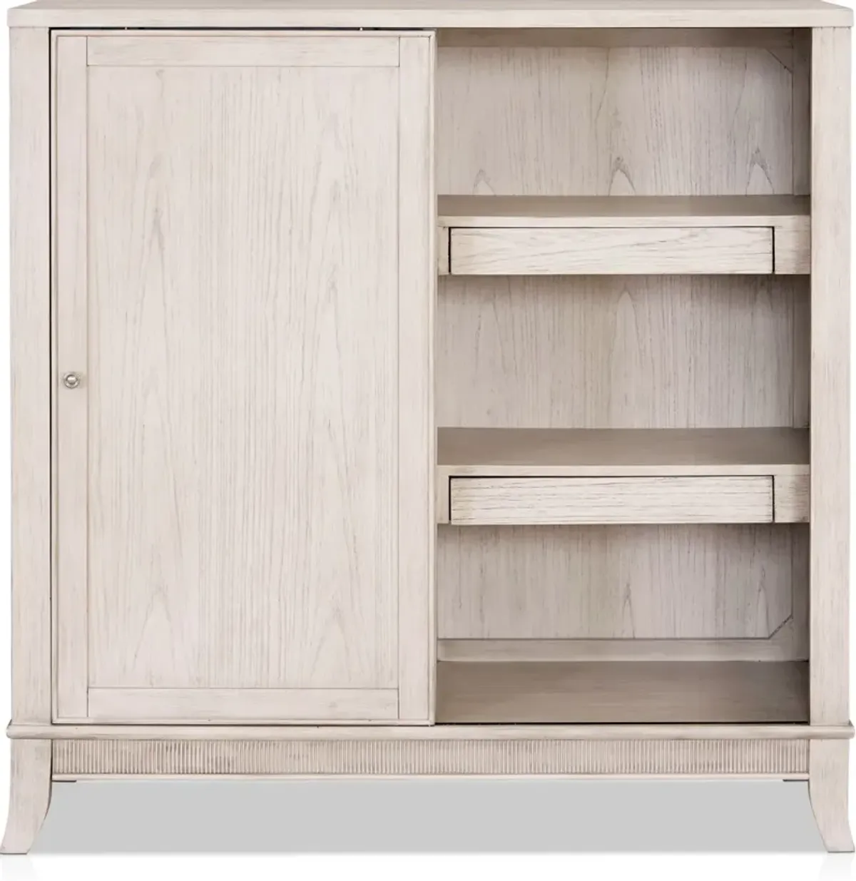 Hazel Door Chest - Water White