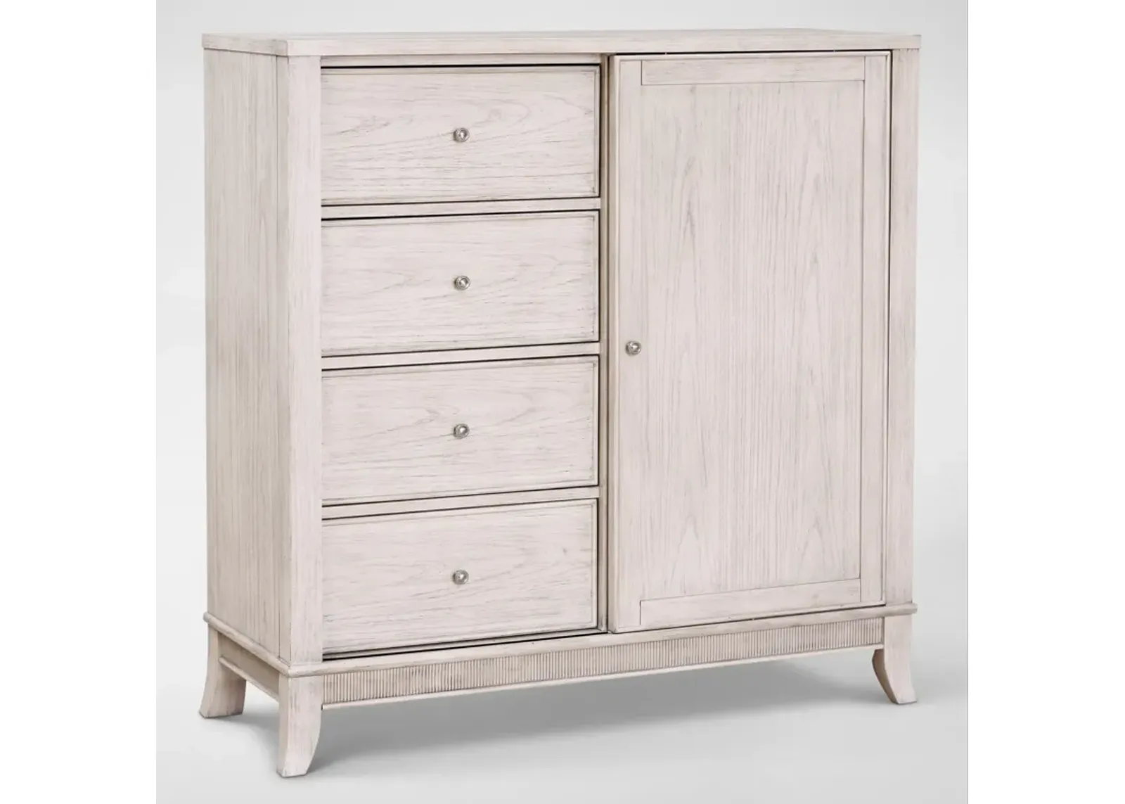 Hazel Door Chest - Water White