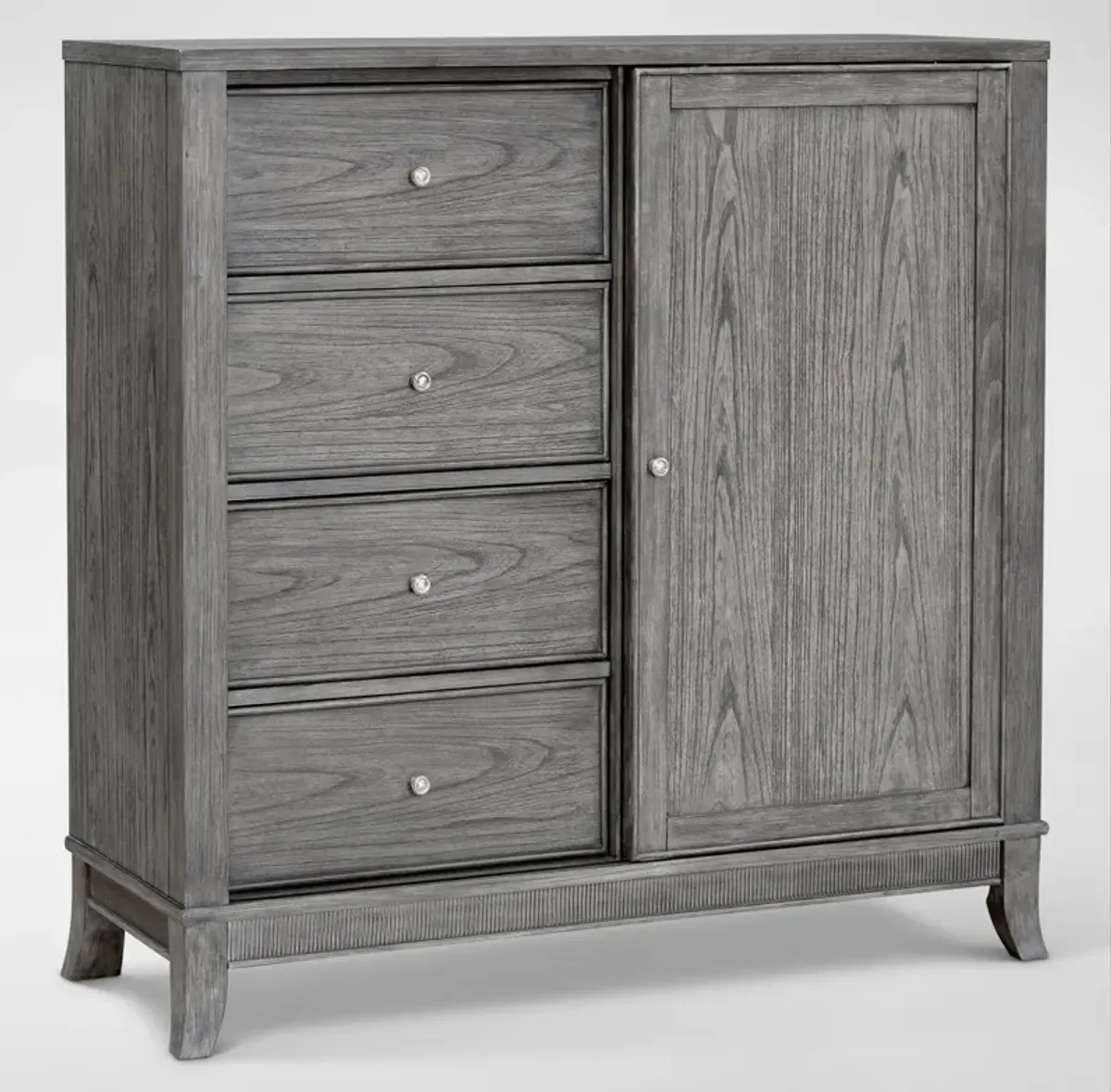 Hazel Door Chest - Gray