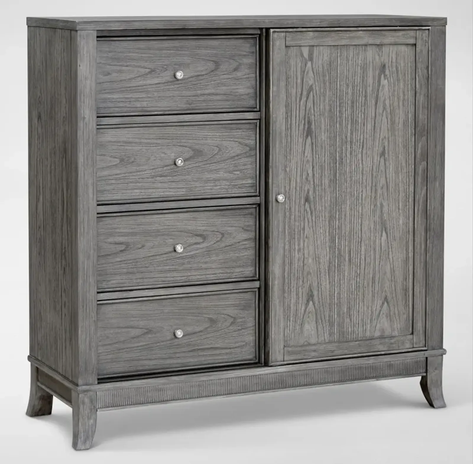 Hazel Door Chest - Gray