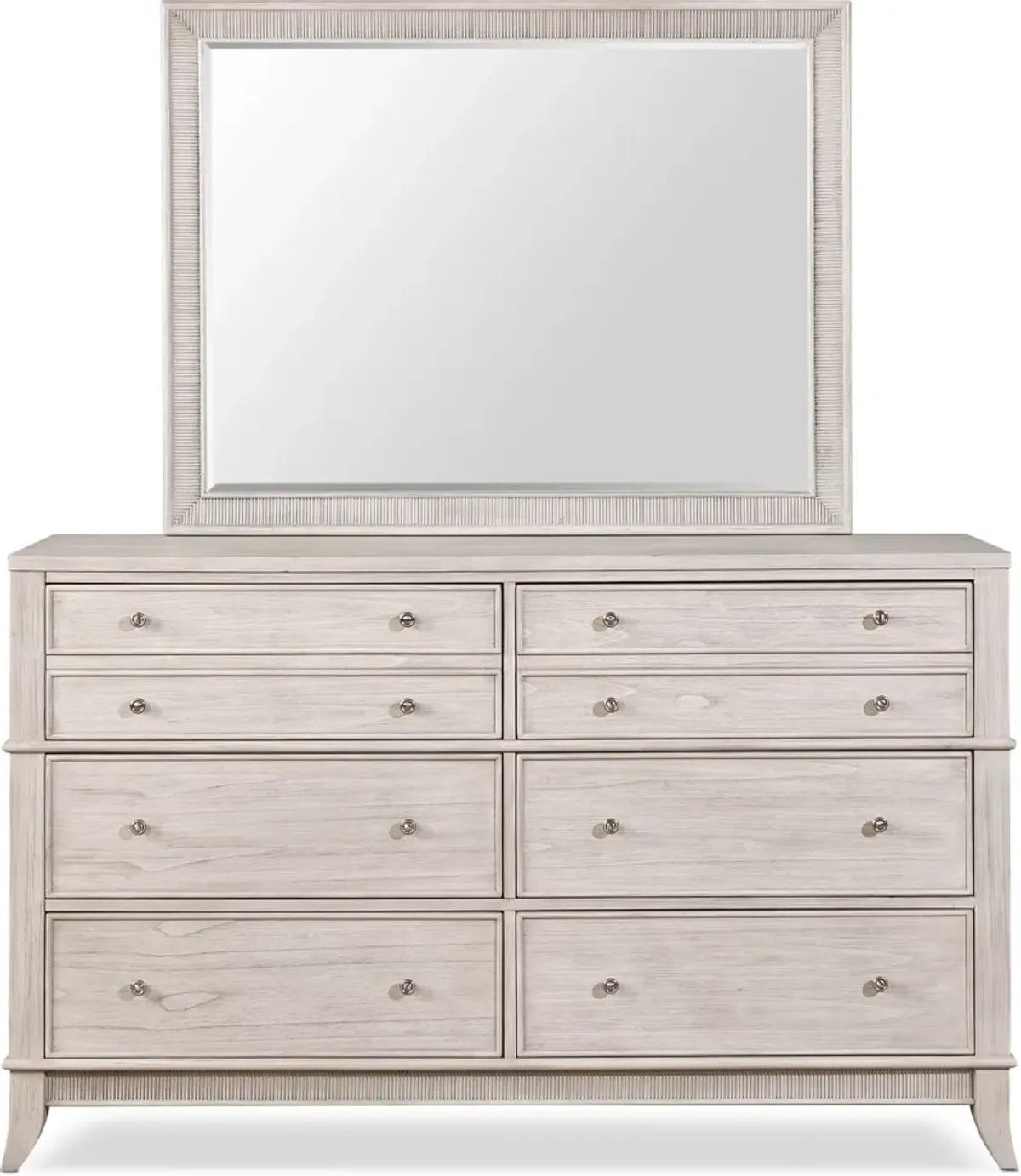 Hazel Dresser and Mirror - Water White