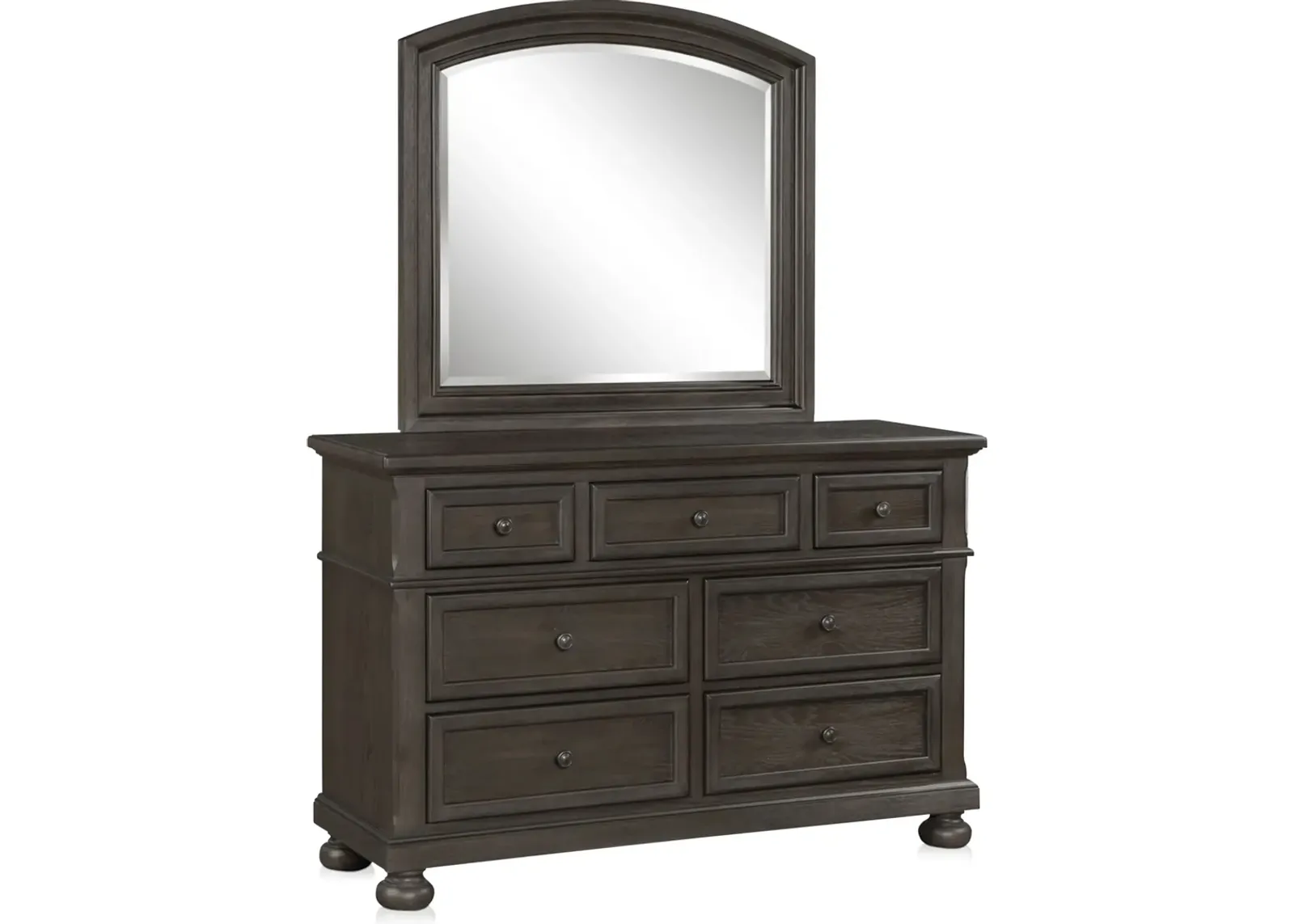 Hanover Youth Dresser and Mirror - Tobacco