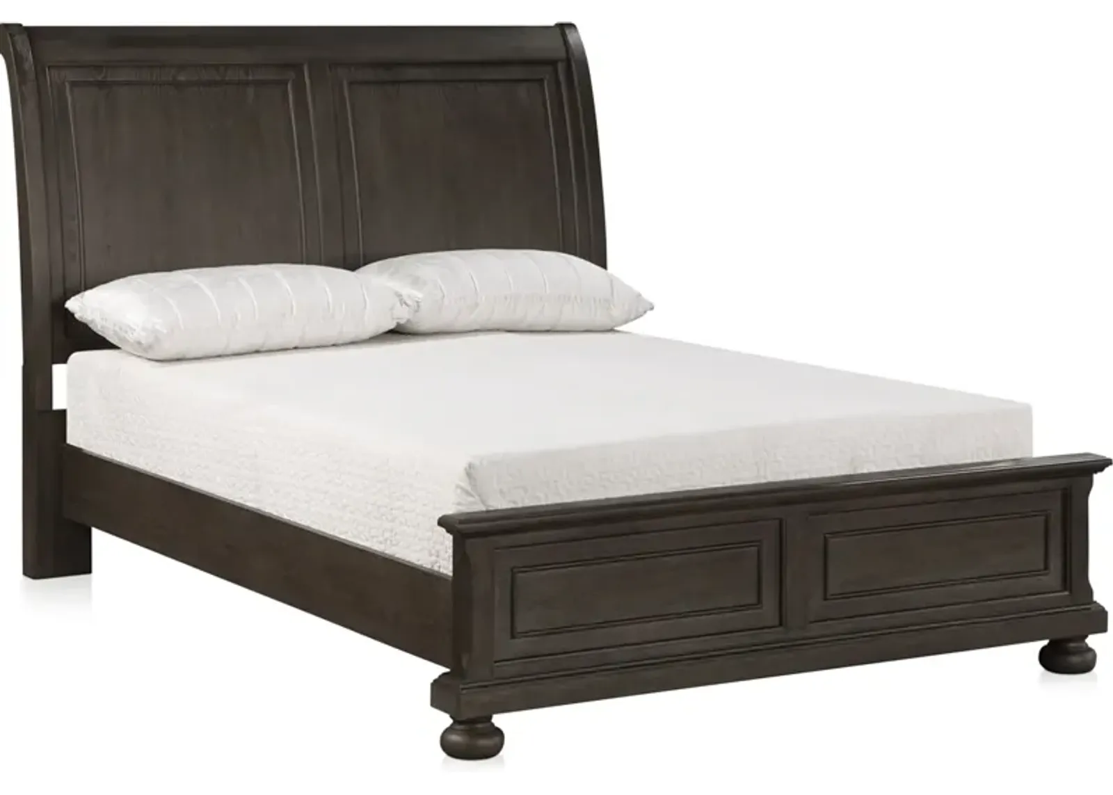 Hanover Youth Full Sleigh Bed - Tobacco