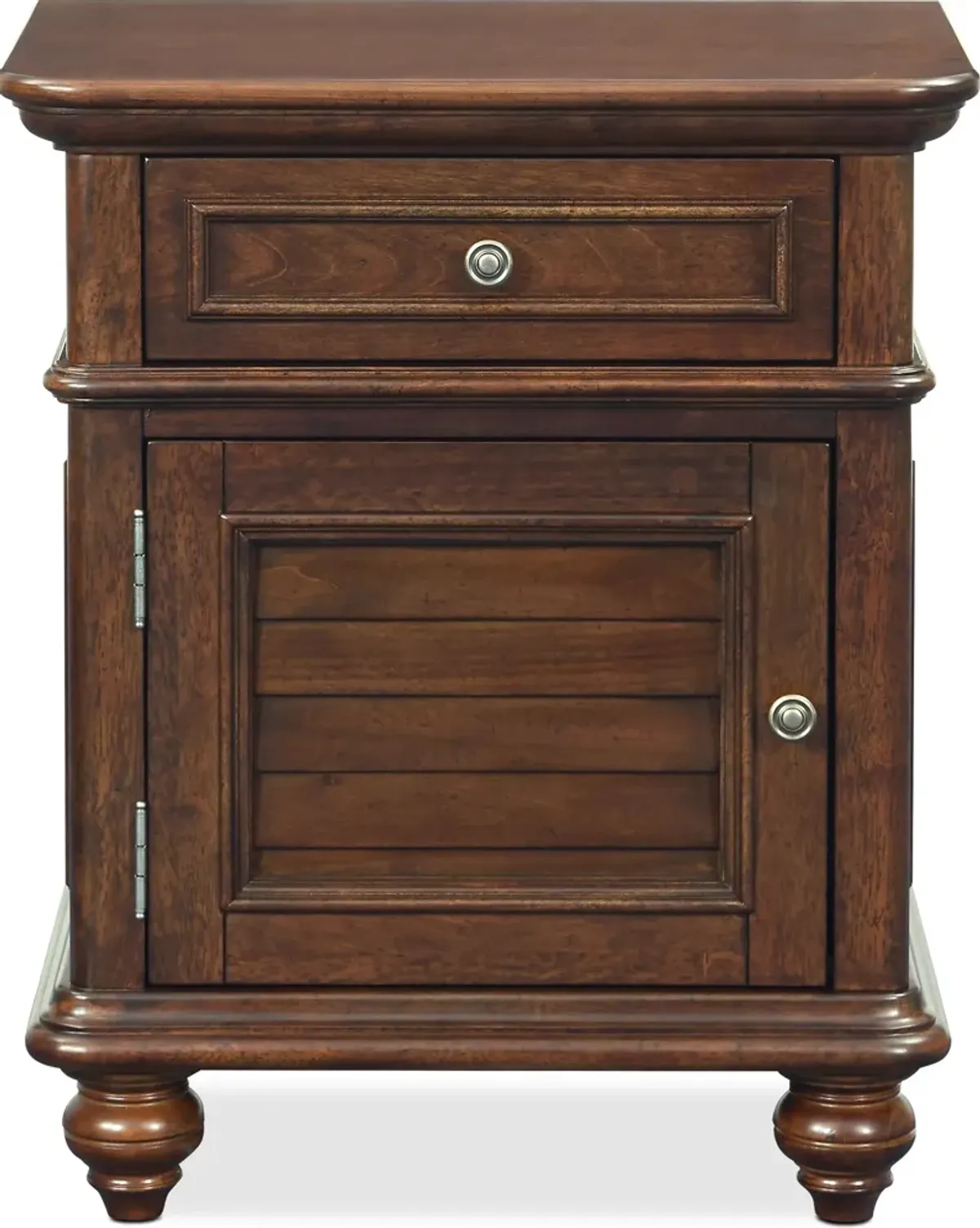 Charleston Door Nightstand - Tobacco